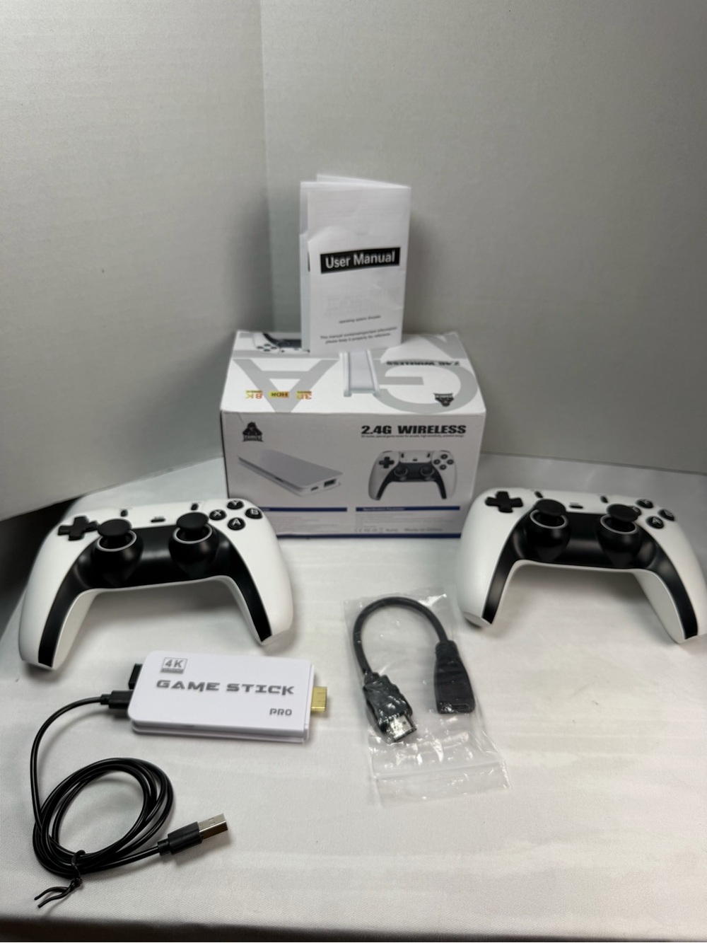 M15 Retro Game Stick, 4K HDMI Output & Wireless Controller